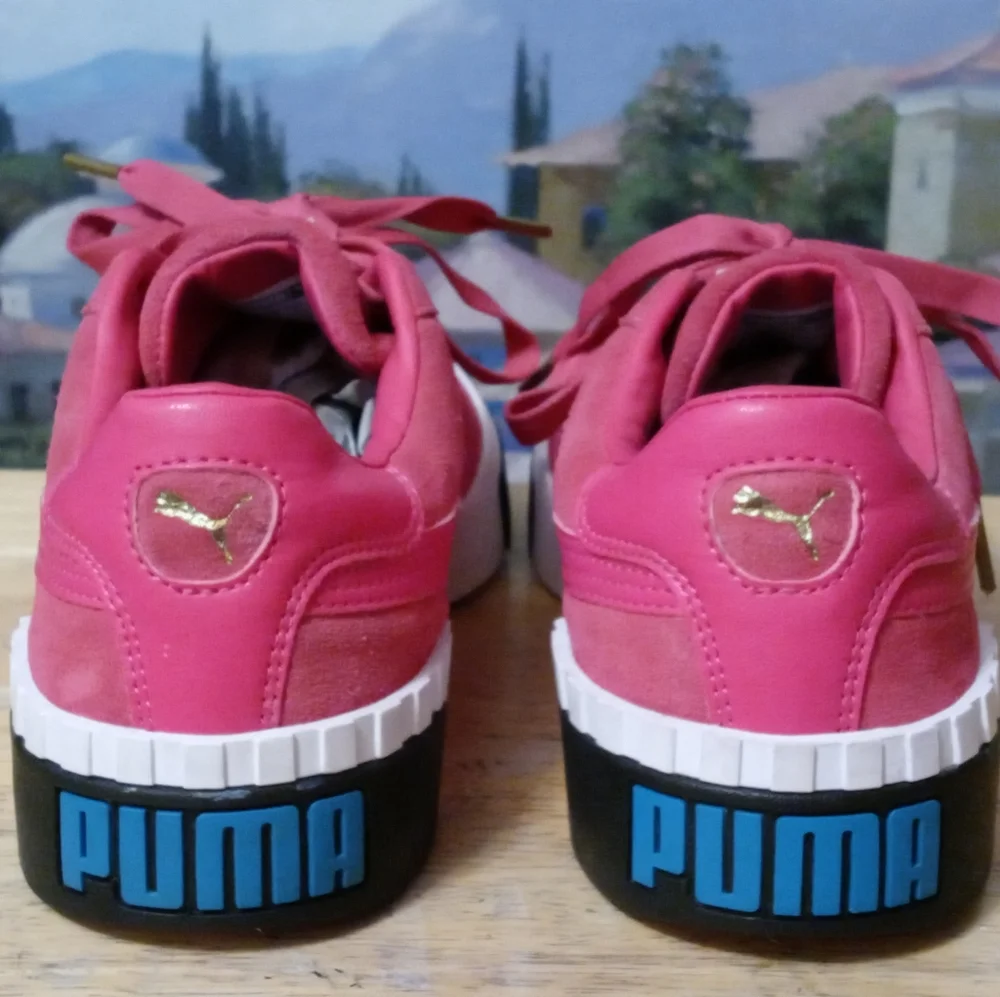 👟👟Puma Cali👩women 6.5,Bright Pink.💝 Get Your Feet In These Shoes.👟🎒 - Picture 5 of 16